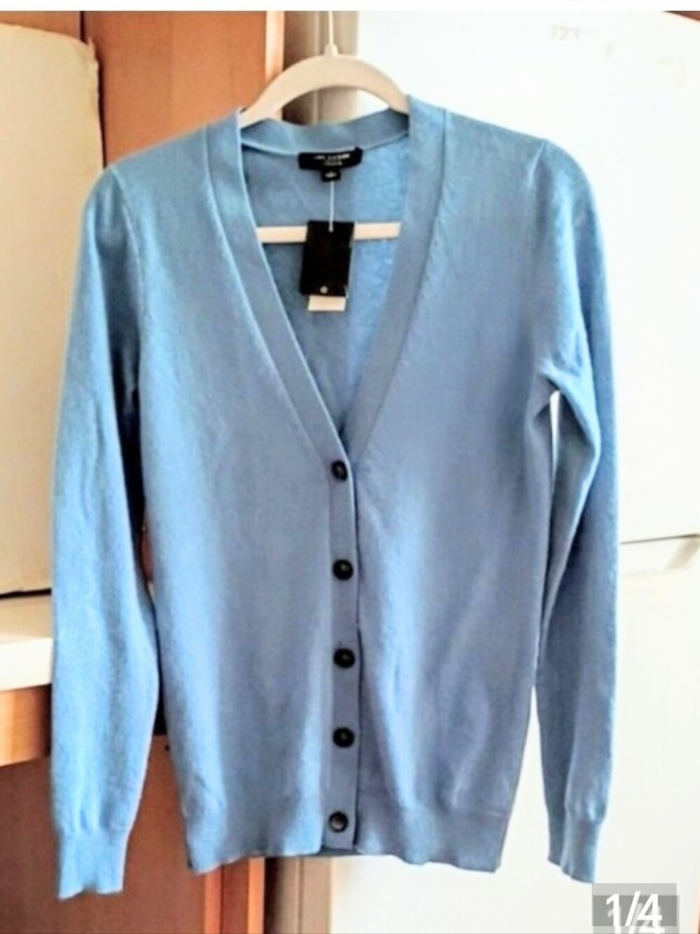 Cashmere Cardigan V-Neck Sweater sz S